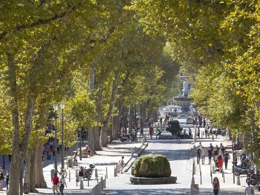 Appartement Avec Deux Chambres Centre Ville Aixois 엑상프로방스 외부 사진